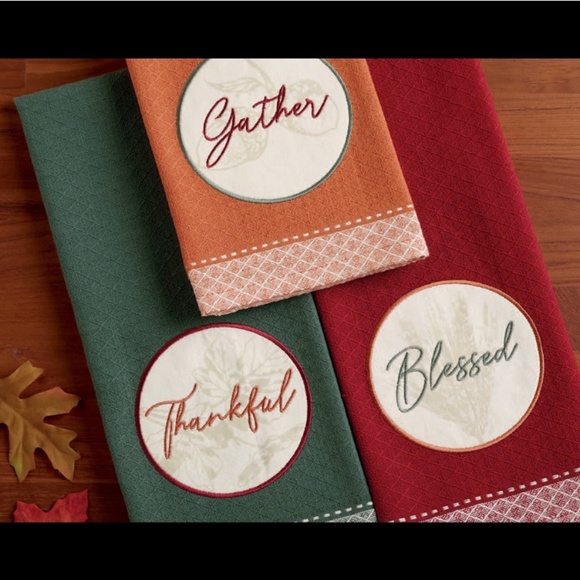 Other - Thanksgiving dishtowels- set of three
